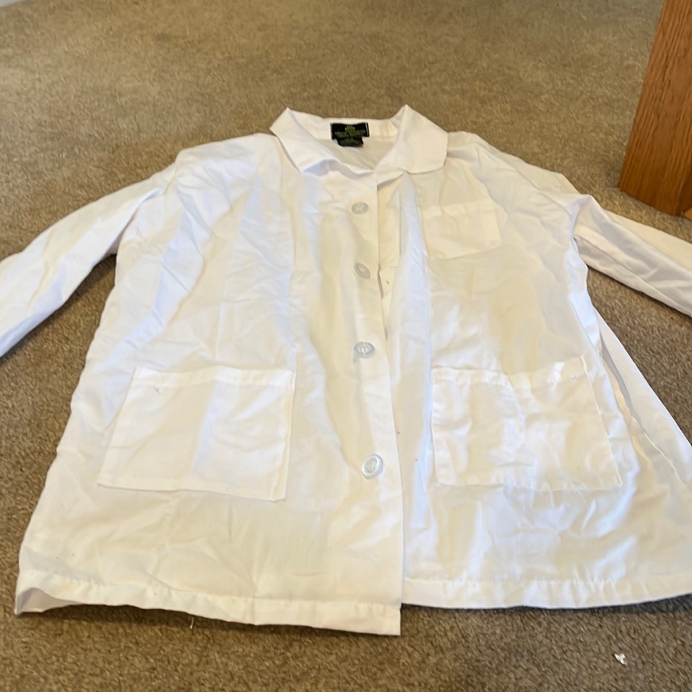 Kids White Lab Coat 12/14 Halloween Costume